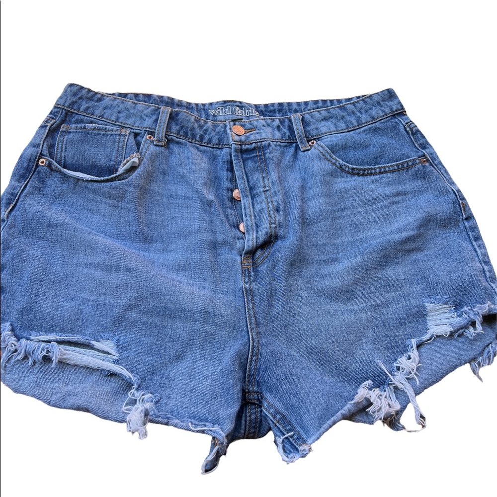 Wild fable cut off denim shorts